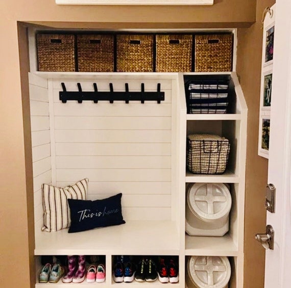 DIY Shoe Rack - Erin Spain