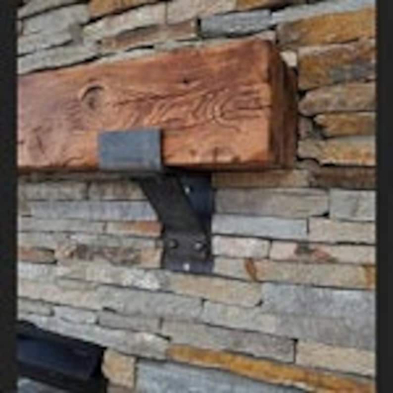 Outdoor Fireplace Mantel Brackets Man Cave Decor Outdoor Etsy