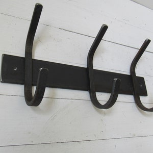 Coat Rack Wall Mount, Black Metal Coat Hooks Wall Mount, Coat Hooks ...