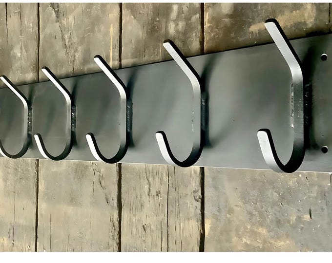 Extra Long Coat Rack, Barn Hooks, Coat Rack, Wall Coat Rack, Wall Rack, Barn Hooks, Wall Mounted Coat Rack With Hooks