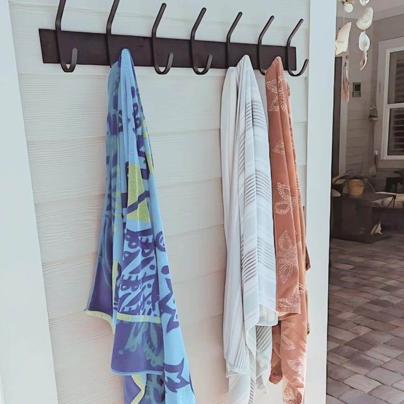 Outdoor Towel Hooks, Out Towel Rack, Pool Towel Hooks, Towel Rack for — free download