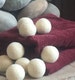 Organic Wool Dryer Balls / Unscented Felted Fabric Softener/ Natural Eco-friendly Felt laundry product / XL with Free cotton Gift Bag USA 