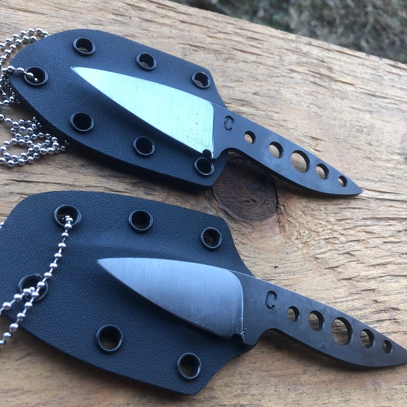 EDC Neck Knife Etsy