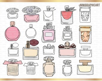 Perfume Bottle Svg Etsy