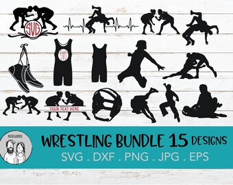 Download Wrestling Svg Files Etsy