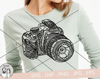 Download Mandala Camera Svg Etsy