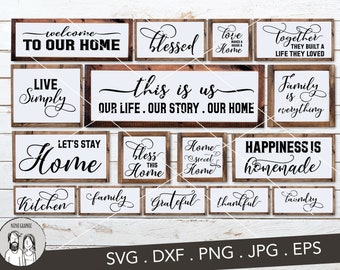 Farmhouse Sign Svg Etsy