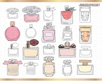 Perfume Bottle Svg Etsy