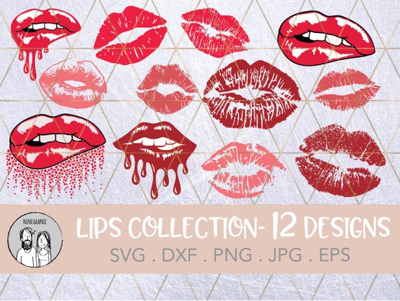 Download Eps Png Dxf Dripping Lips Svg Lips Svg Lips Bundle Svg Dripping Svg Kiss Svg Lips Cut File Lips Clipart Biting Lips Svg Bundle Svg Clip Art Art Collectibles