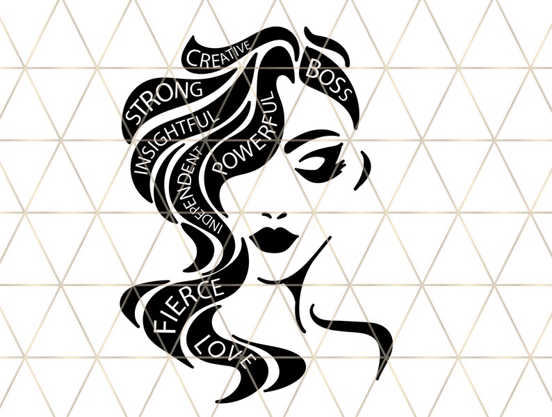 Free Free 86 Strong Woman Empowered Svg Black Woman Svg Free SVG PNG EPS DXF File