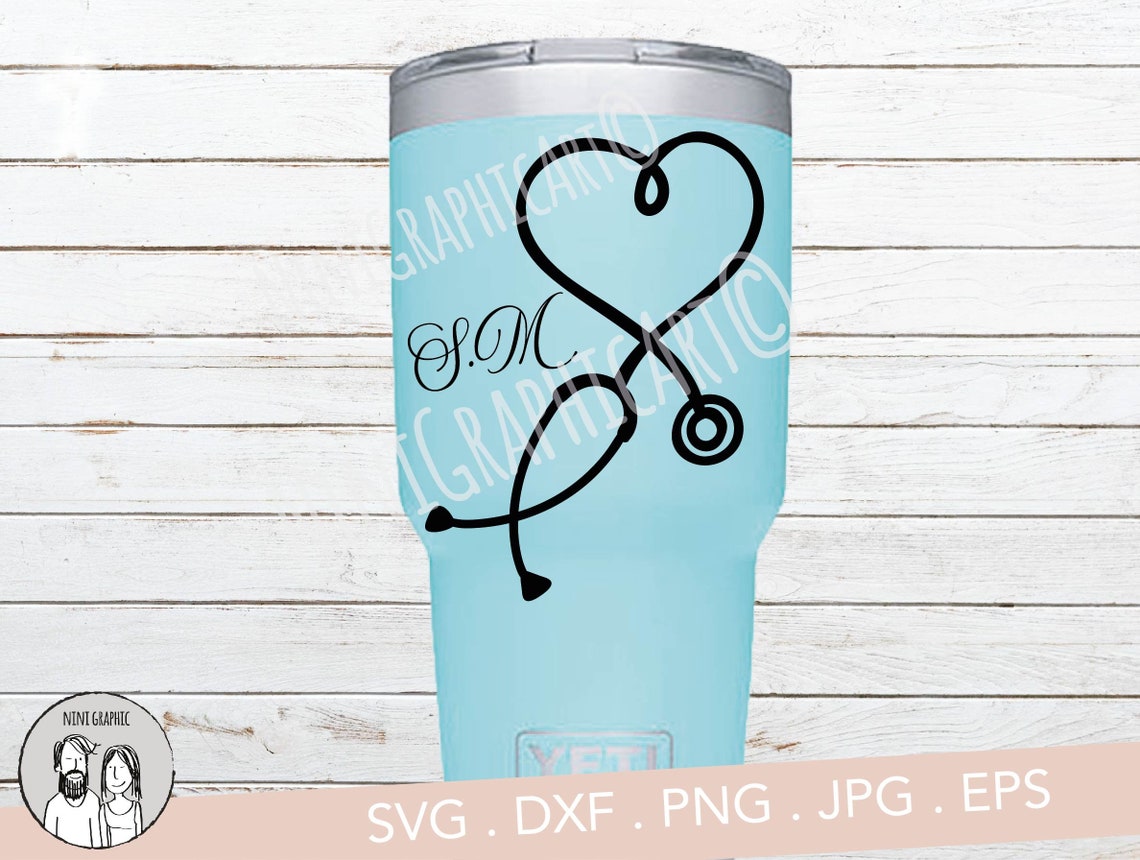 Nurse Svg cut file for tumblers Nurse life Doctor svg for Etsy