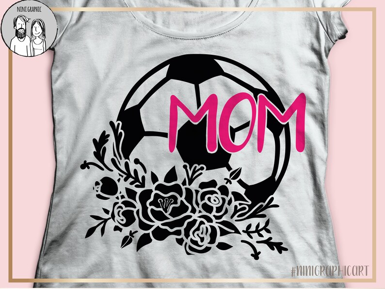 High school Svg Soccer Mom Floral SVG floral decal Sport mom svg Soccer SVG Highschool Svg Soccer mom SVG cheer mom baseball mom svg