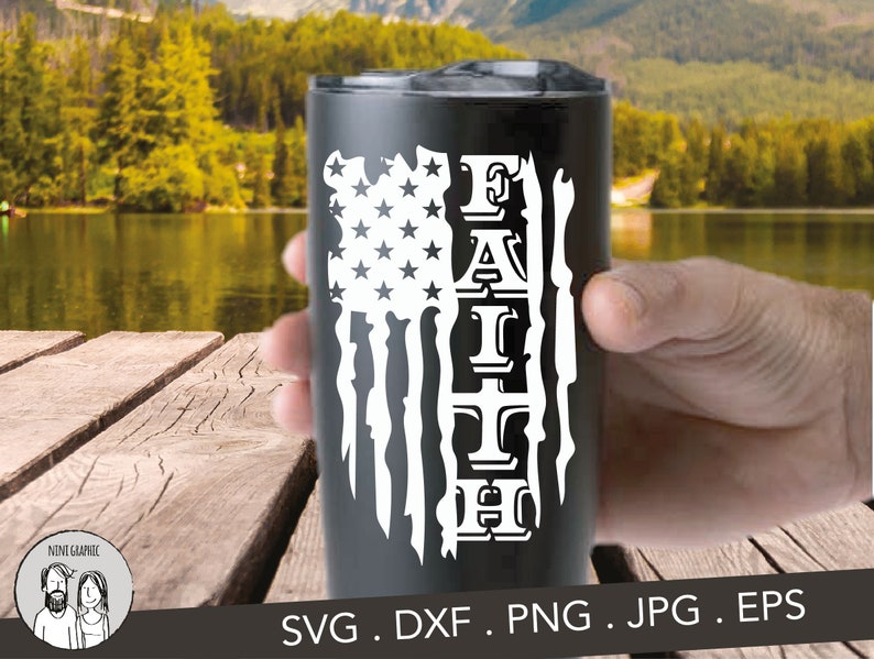 Download Faith Flag Cross SVG PNG Dxf jpg paper transfer faith svg ...