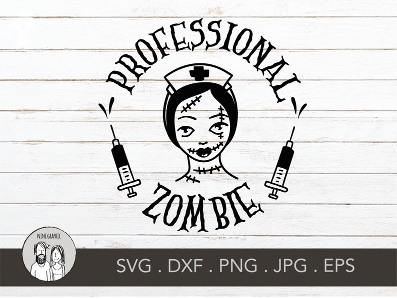 Download Nurse Fall Halloween cut file Printable Nurse Zombie for ...