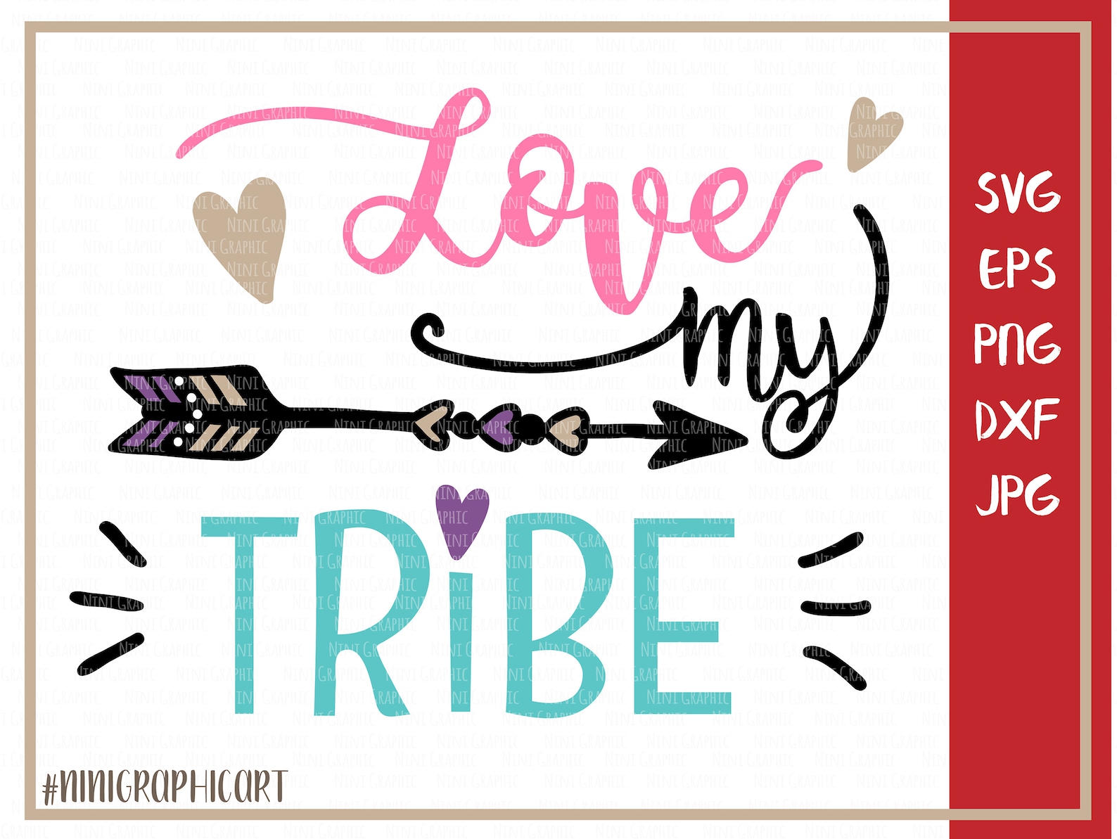 Free Free 197 Love My Tribe Svg SVG PNG EPS DXF File