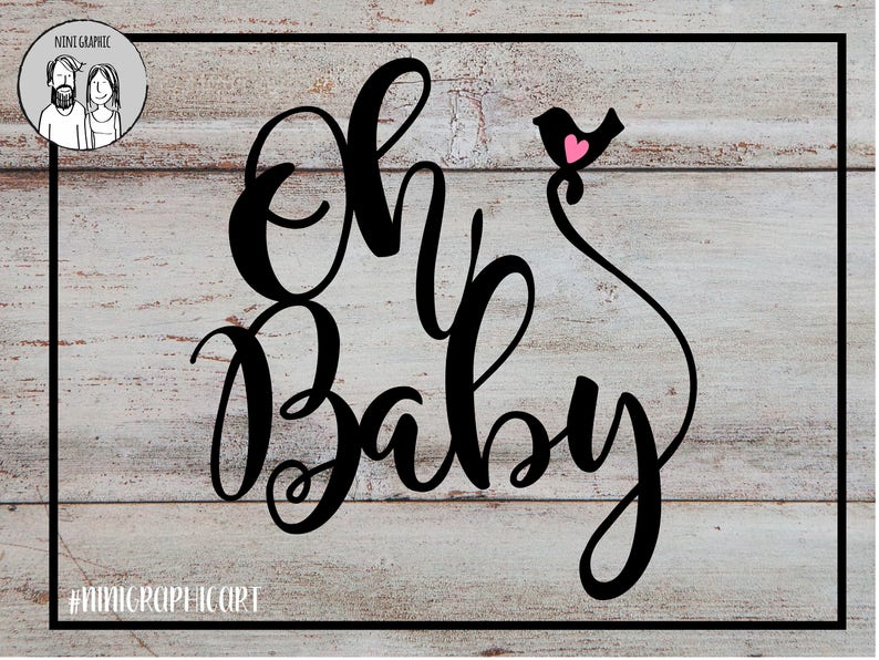 Download Vinyl Designs Cameo Baby Shower Gender Reveal Svg Files Oh Silhouette Studio Baby Svg Files Sayings Cutting Machine Wedding Decals Clip Art Art Collectibles