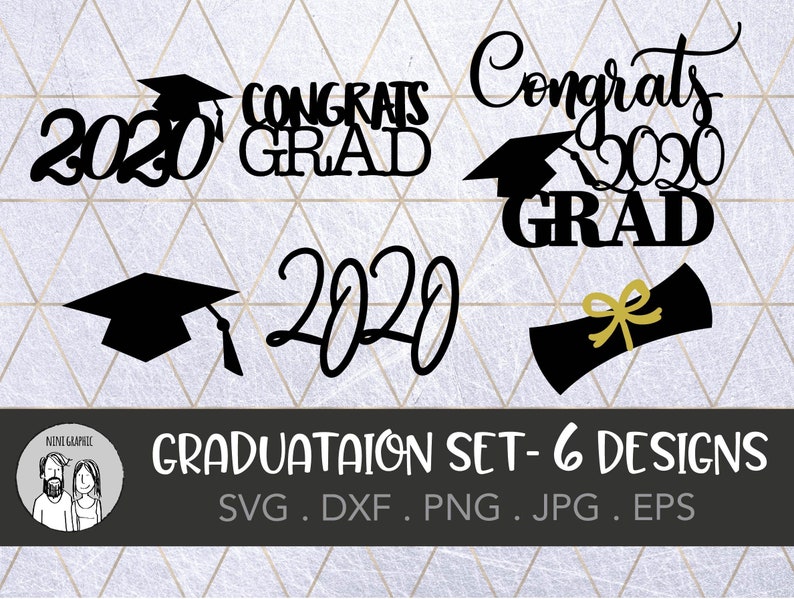 Download Graduation 2020 Party Svg Grad Decorations Centerpiece Cake | Etsy
