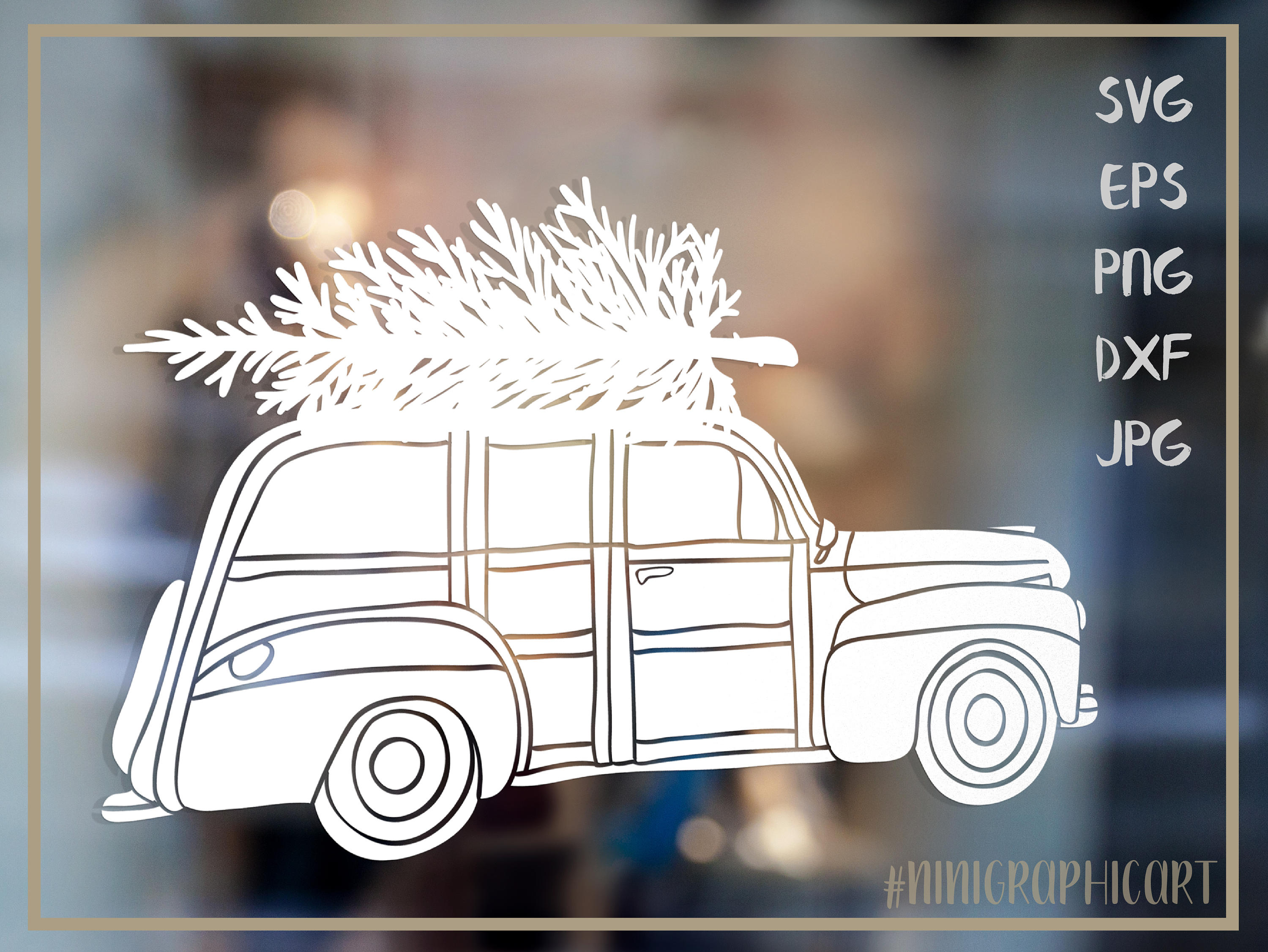 Download Christmas Holidays Decor Svg Woody Wagon Christmas Tree Etsy PSD Mockup Templates