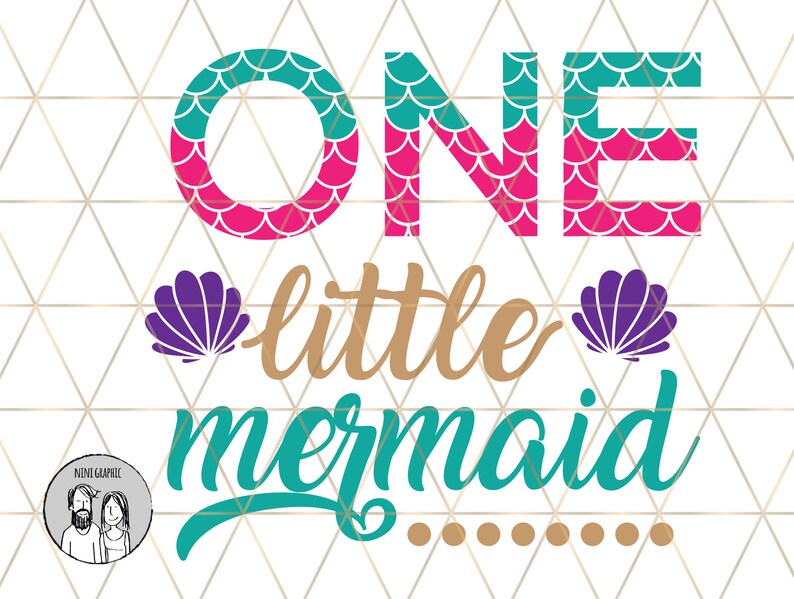 Free Free 246 Little Mermaid Birthday Svg SVG PNG EPS DXF File