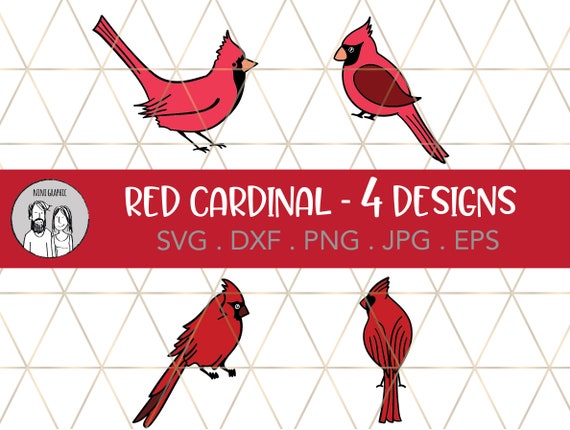 Download Cardinal Svg Bird Svg Red Cardinal Svg Cardinal Dxf Etsy