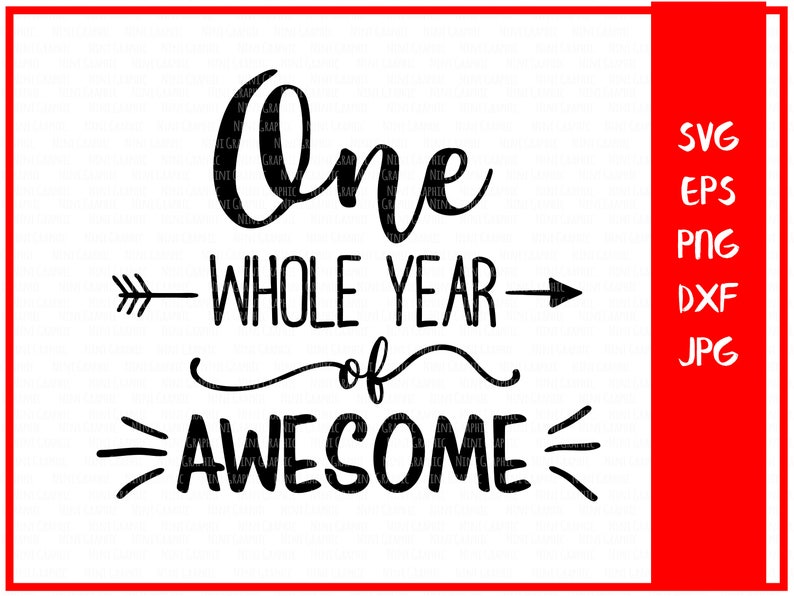 Download Newborn Svg One Whole Year Of Awesome Family Svg Silhouette Svg Baby Svg First Birthday Svg Cut File First Birthday Files For Cricut Clip Art Art Collectibles Aabenthus Cbs Dk