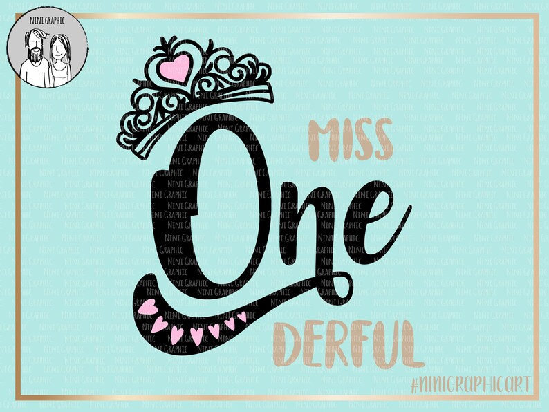 Download First birthday outfit Miss Onederful svg Cricut Silhouette ...