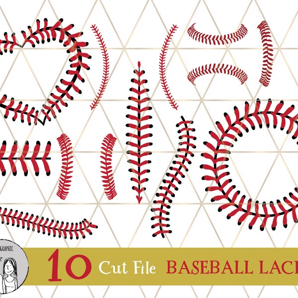 Baseball stitches svg, Baseball lace svg, Baseball svg file, Softball lace svg, Softball svg, Baseball Cricut cut, Softball stitches svg DXF