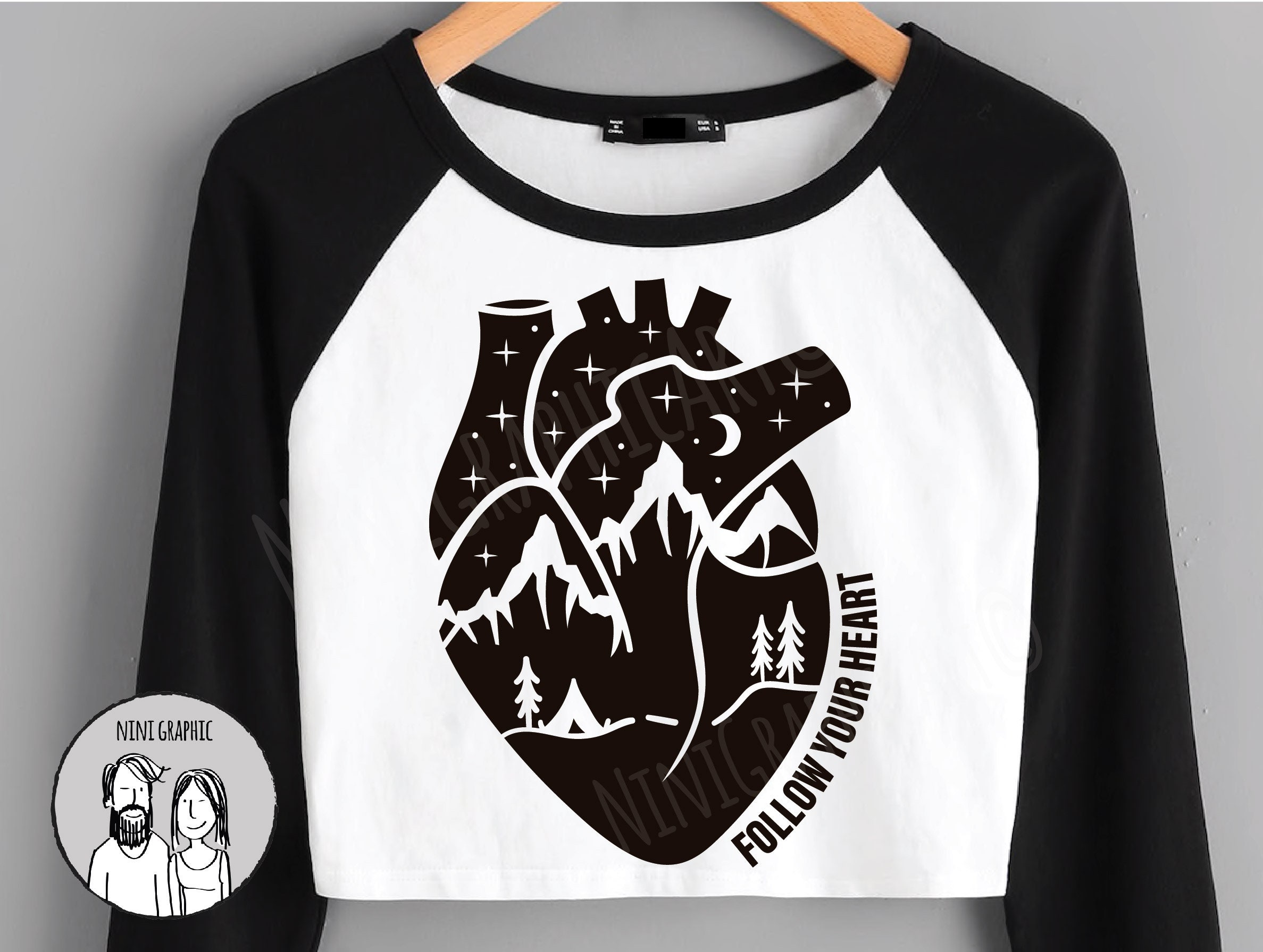 Download Follow Your Heart Svg Anatomical Heart Svg Heart Svg Camping Svg Adventure Svg Camping Life Love