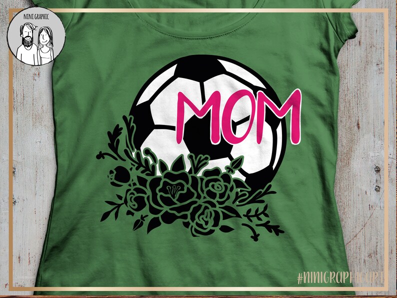 High school Svg Soccer Mom Floral SVG floral decal Sport mom svg Soccer SVG Highschool Svg Soccer mom SVG cheer mom baseball mom svg