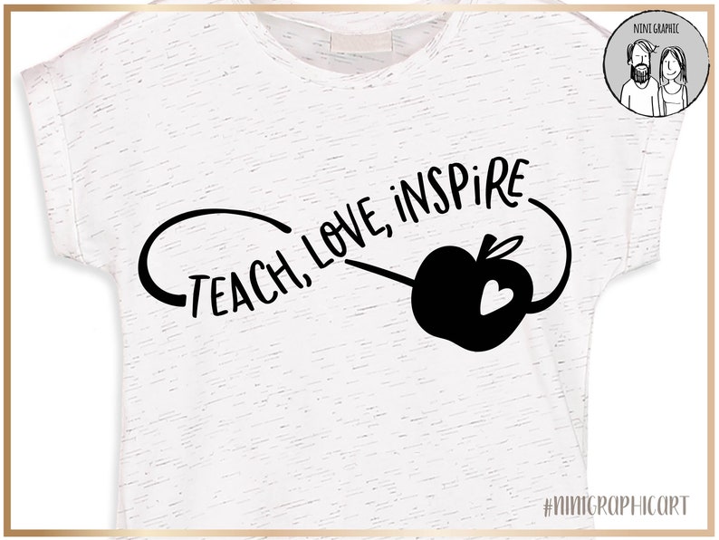 Download Clipart Love Inspire Gift For Teacher Teacher Svg Dxf File Teacher Appreciation Svg For Cricut And Silhouette Teach Teacher Life Svg Clip Art Art Collectibles 330 Co Il