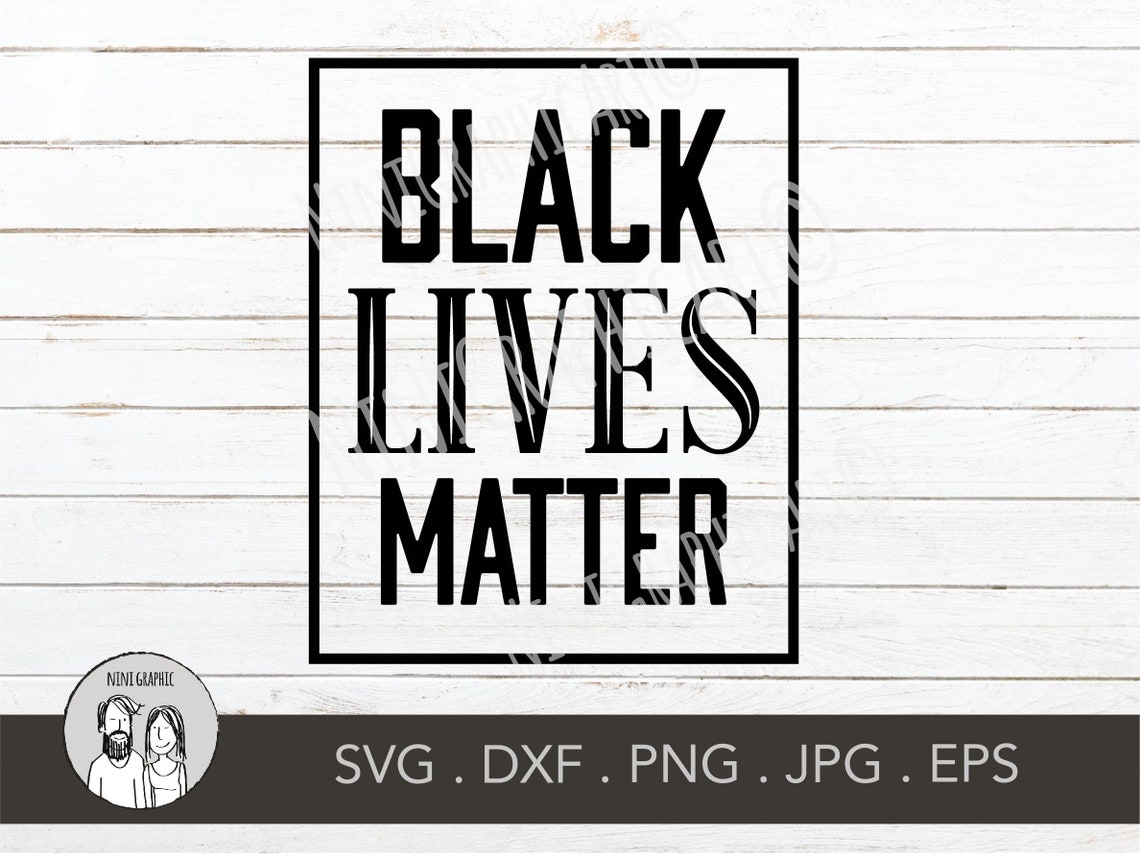 Download Black Lives Matter svg cutting files clip art digital download | Etsy