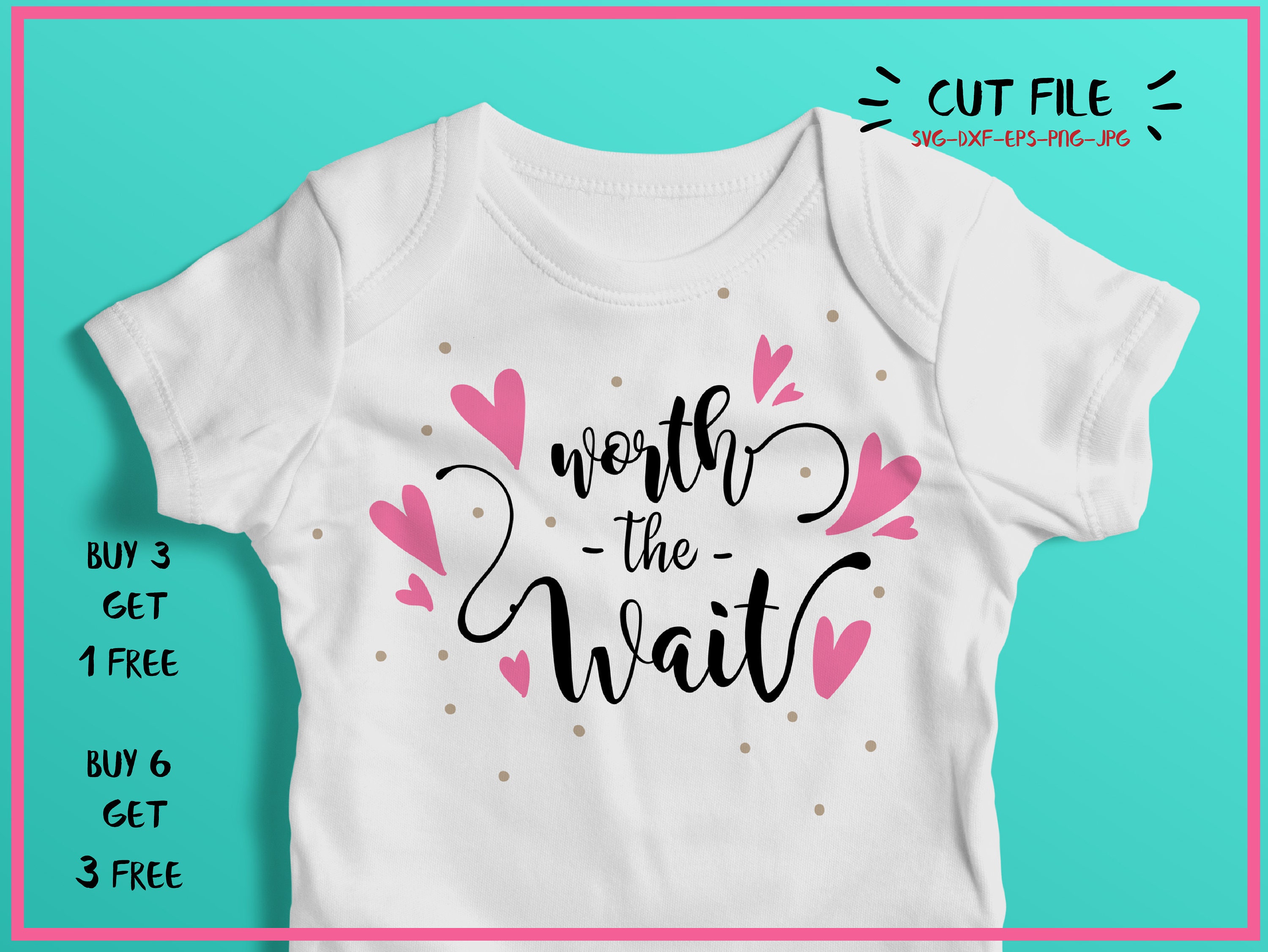 Download Worth the Wait svg New Baby svg newborn SVG PNG Files svg ...