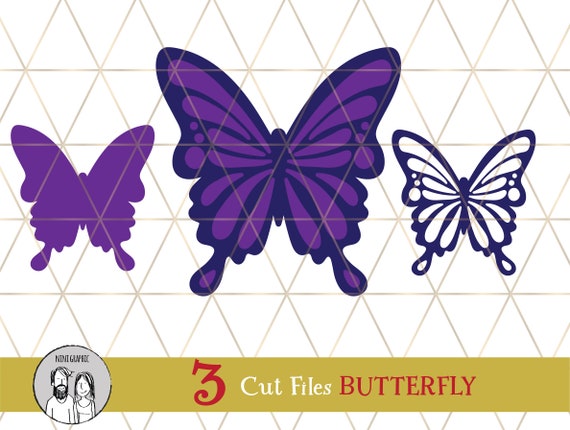 Download Butterfly Svg Butterflies Svg File Patterned Butterfly Svg Etsy