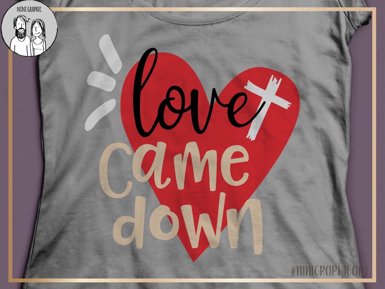 Download Love came down svg Easter svg easter cut file christian ...