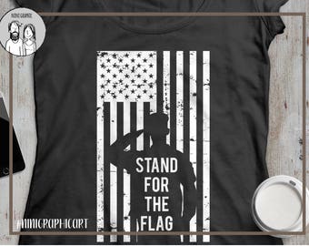 Download Gun flag svg American flag Distressed Stand for the Flag