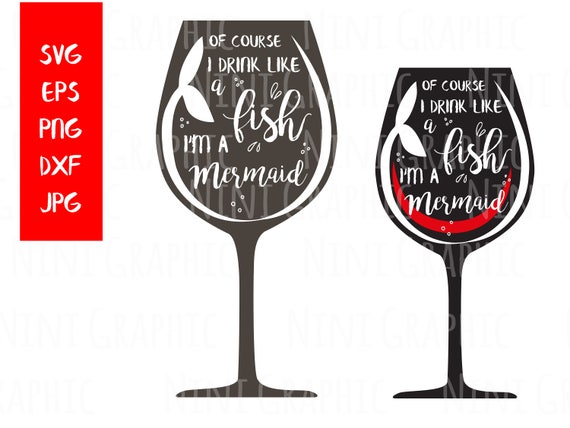 Free Free 145 Mermaid Wine Glass Svg SVG PNG EPS DXF File