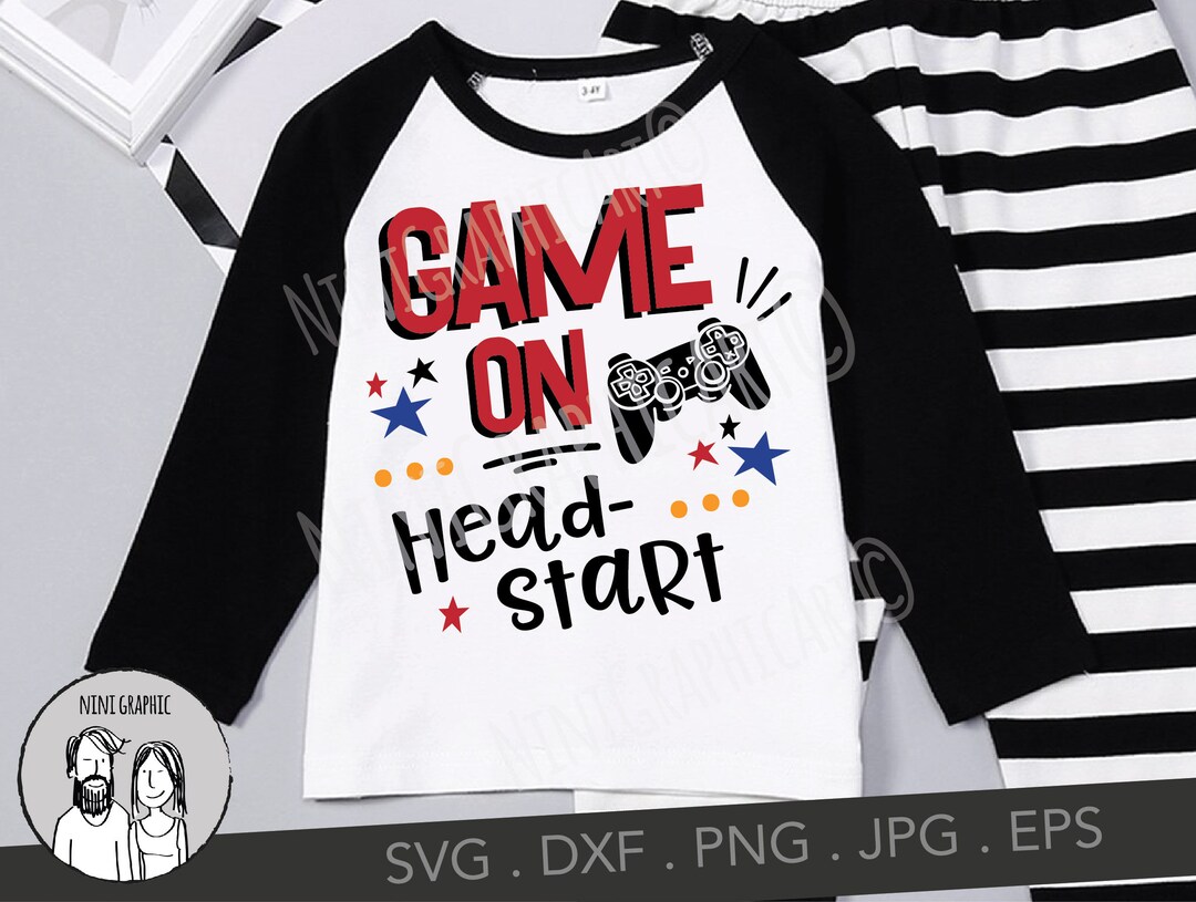 Headstart SVG, Headstart Game on Cut File, First Day of School SVG, DXF