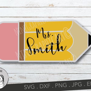 Pencil svg, Back to school svg, School svg, Teacher sign svg, Teacher svg, Pencil cricut, Pencil cut file, Pencil clipart, School cut file