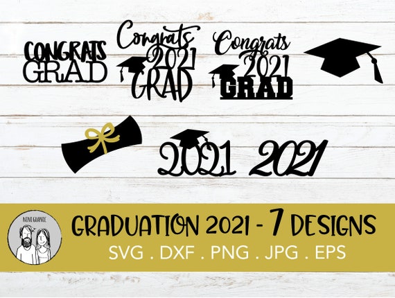 Download Graduation 2021 Party Svg Grad Decorations Centerpiece Cake Etsy