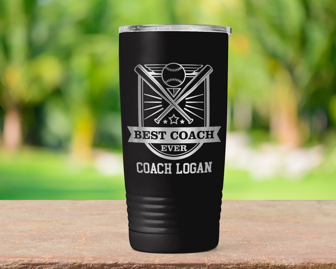Best Coach Ever Vacuum Insulated Coffee Tumbler With Lid - Etsy