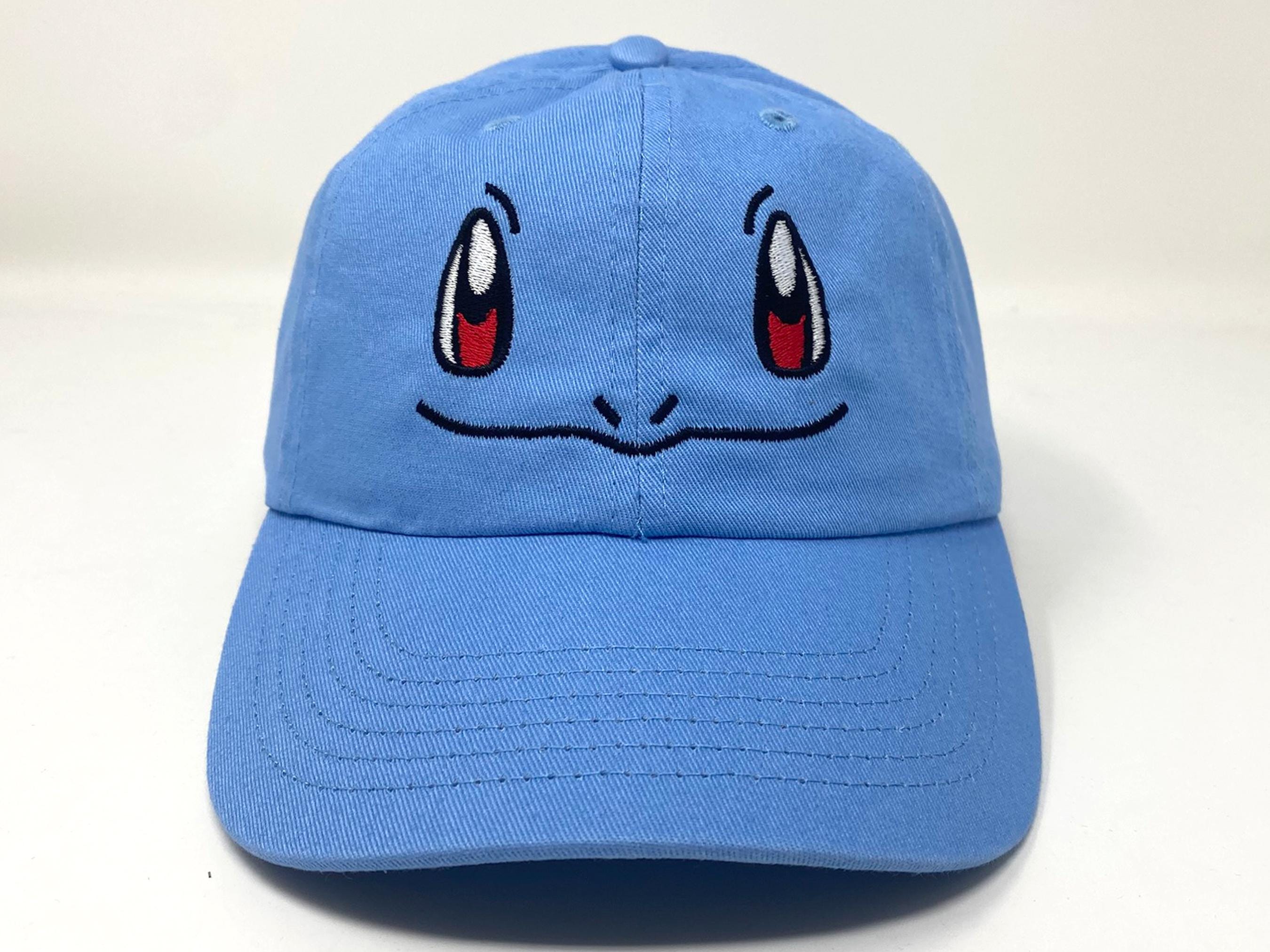 Embroidered Squirtle Inspired Cap | Hat | Kawaii | Adult Gift | Strapback