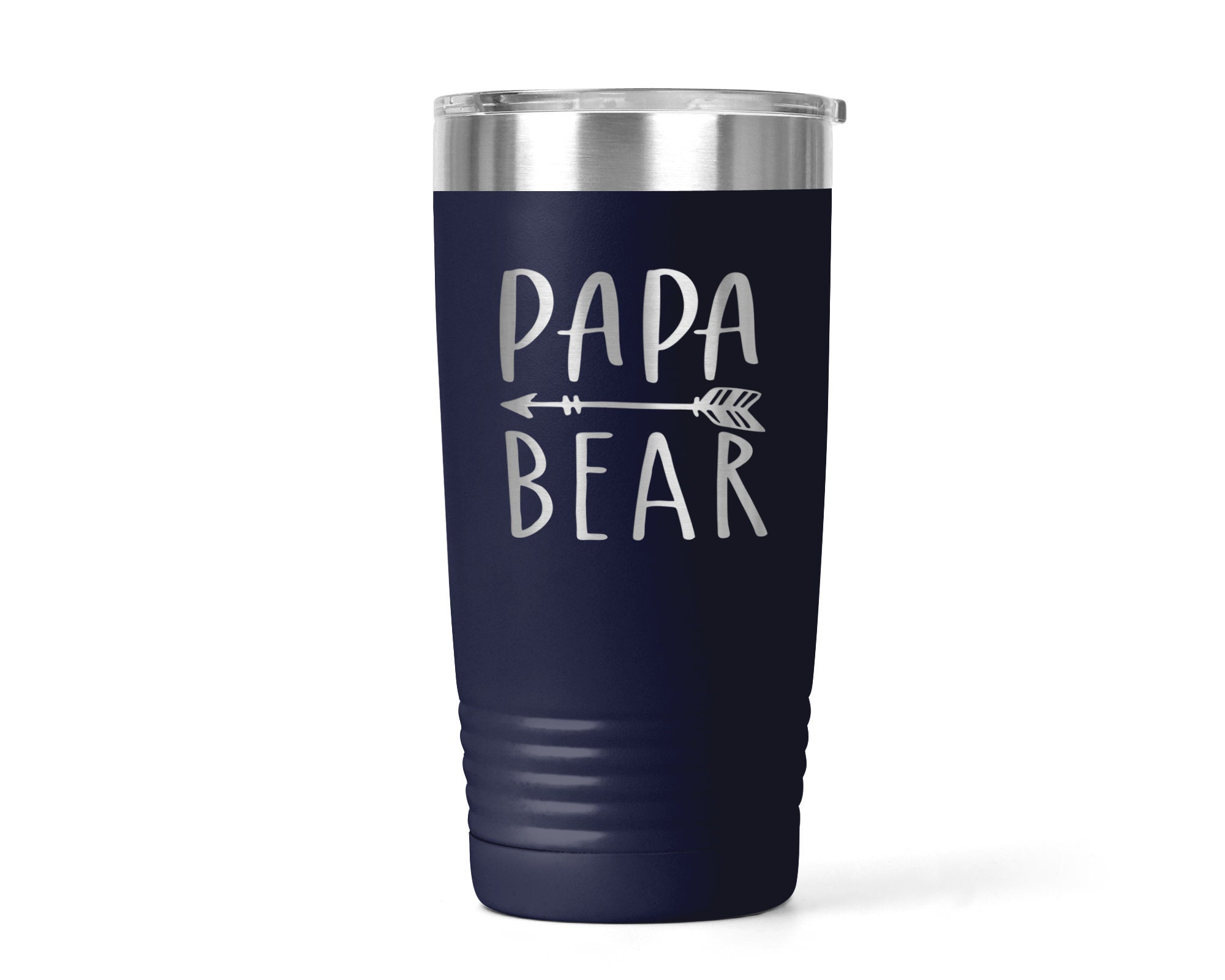 Papa Bear 20 oz Tumbler Gift Set