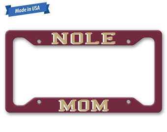 Nole Mom Auto License Plate Frame - TPF0001