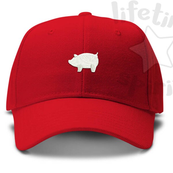 Pig Baseball Cap Etsy