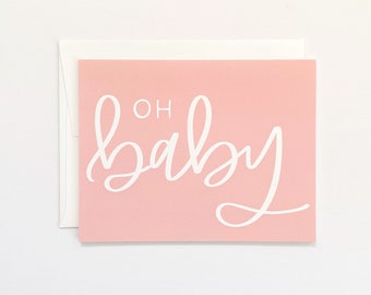 oh baby greeting card