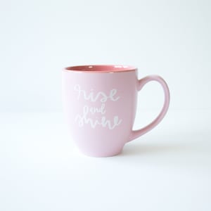 OOPS rise and shine coffee mug