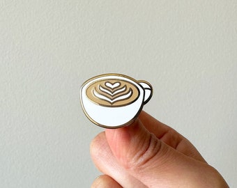 coffee pin,latte pin,coffee enamel pin,starbucks enamel pin,coffee cup pin,latte art pin,iced coffee pin,cute coffee pins,coffee lapel pin