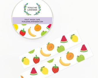 fruit washi tape,strawberry washi tape,vegetable washi tape,masking tape,food washi tape,washi tape for planners,washi tape cards,kawaii