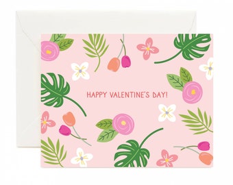 floral valentines day card,valentines cards set,floral cards,flower valentine cards,pretty card,pink cards,valentine cards set,vday cards