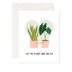 funny greeting cards,plant card,anniversary card funny,i love you card,happy anniversary card,love plants,greeting cards,plant lover card